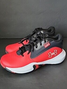 Under Armour LD7 Youth Basketball Shoes Red Black Size 6Y Basketball
